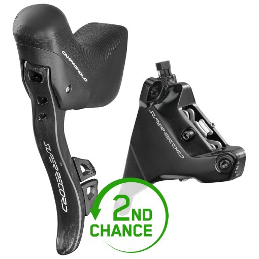 Produktbild von Campagnolo Super Record WRL Scheibenbremse - Ergopower + Bremssattel | 2x12-fach - Set VR - B-Ware