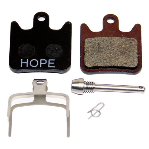 Immagine prodotto da Hope Disc Brake Pads Race X2 organic standard with Aluminium Back Plate - HBSP267