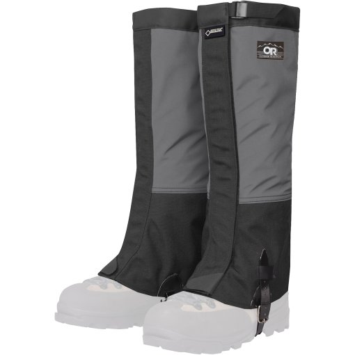 Photo produit de Outdoor Research Guêtres Homme - Crocodile Classic - storm/black