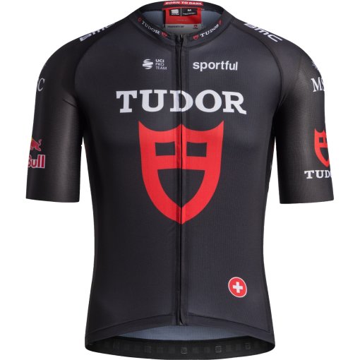 Photo produit de Sportful Team Tudor Starlight R Maillot à manches courtes pour hommes - 002 Black