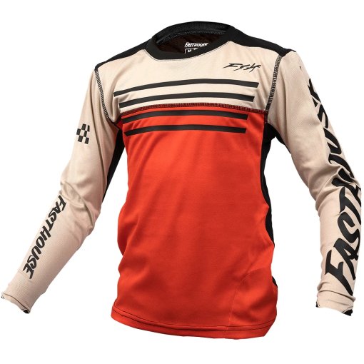 Immagine prodotto da Fasthouse Maglia a Maniche Lunghe Adolescenti - Alloy Sidewinder - Cream/Red