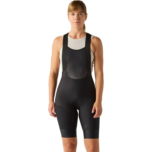 Foto de Velocio Culotte Corto con Tirantes Ciclismo Mujer - Luxe Thermal - Negro