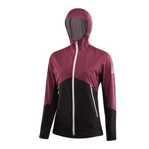 Immagine prodotto da Löffler Giacca con Cappuccio Donna - Ventica Windstopper® Light - purpur 588