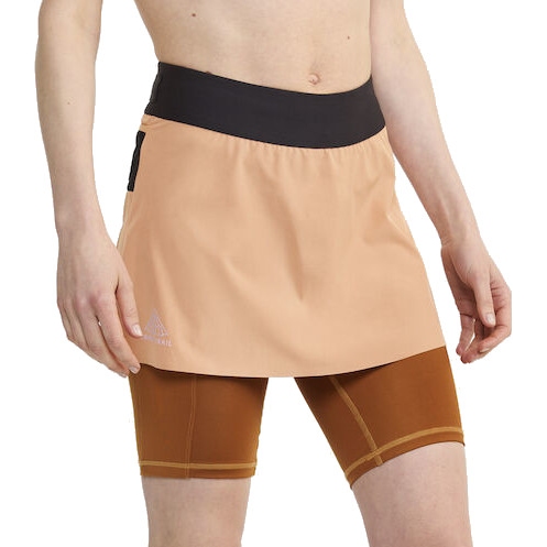 Foto de CRAFT 2-in-1 Falda Pantalón Corto Mujer - Pro Trail - Cliff/Mud