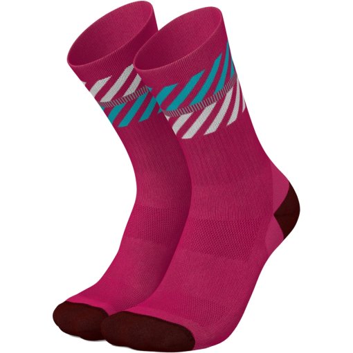 Foto de INCYLENCE Calcetines - Merino Light Lanes - Geranio Cyan