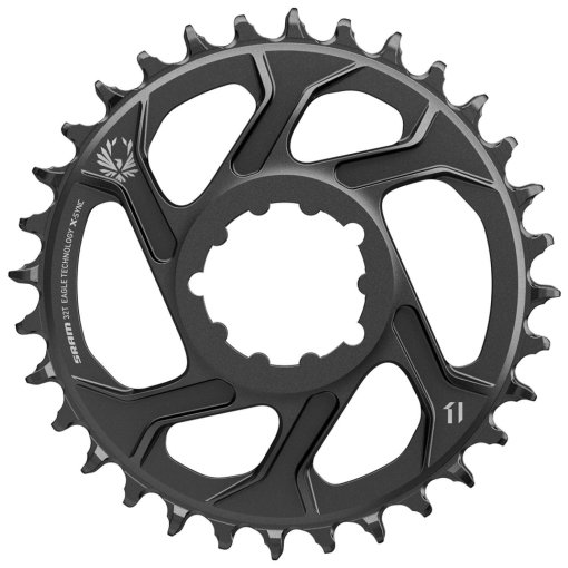 Produktbild von SRAM X-SYNC Eagle Kettenblatt | Direct Mount - 6mm Offset | Stahl | schwarz