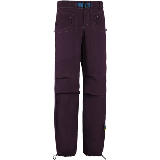 Picture of E9 Rondo Over Belt Climbing Pants Men - Eggplant