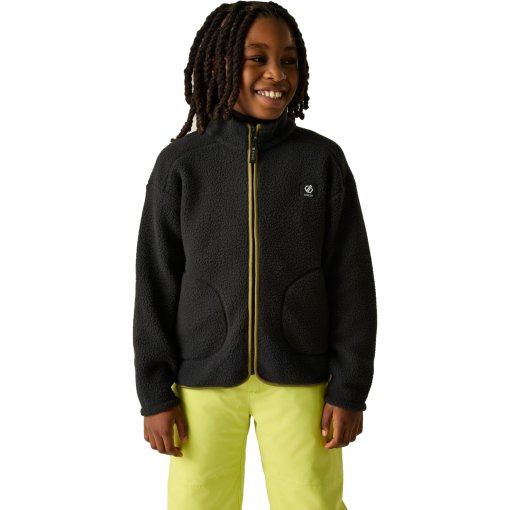Foto de Dare 2b Zesty II Chaqueta polar para niños - ZHG Black/Martini Olive