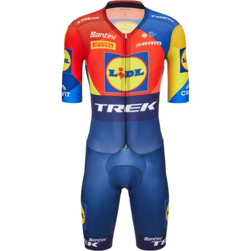 Immagine prodotto da Santini Tuta Ciclismo Uomo - Team Lidl-Trek 2025 Aero-Road RE851YC325LT - marine MA