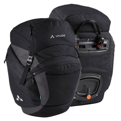 Image de Vaude Sacoche Arrière (Paire) - OnTour - 2x23L - noir