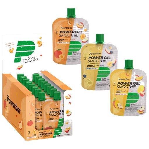 Foto de Powerbar Puré de Frutas con Carbohidratos - PowerGel Smoothie - 16x90g