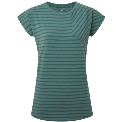 Foto de Mountain Equipment Camiseta Mujer - Silhouette ME-007397 - fern stripe