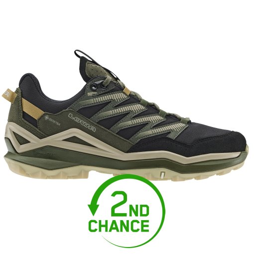 Produktbild von LOWA Maddox Pro GTX Lo Wanderschuhe Herren - schwarz/oliv - B-Ware