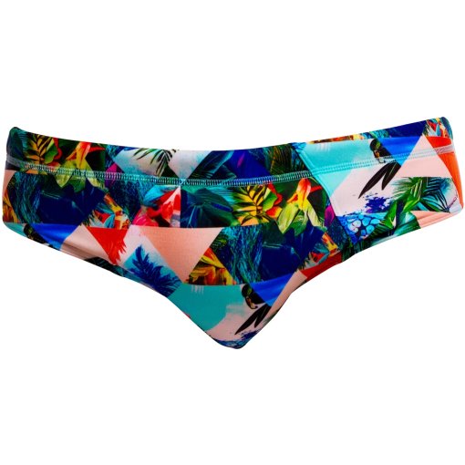 Productfoto van Funky Trunks Seamed Eco Zwembroek Heren - Palm Prism