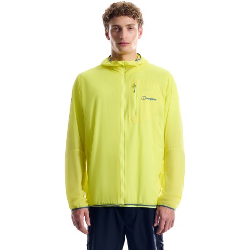 Picture of Berghaus Pendower Wind Jacket Men - Solar Flare