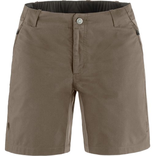 Productfoto van Fjällräven Hoja Hybrid Fietsshort Dames - suede brown