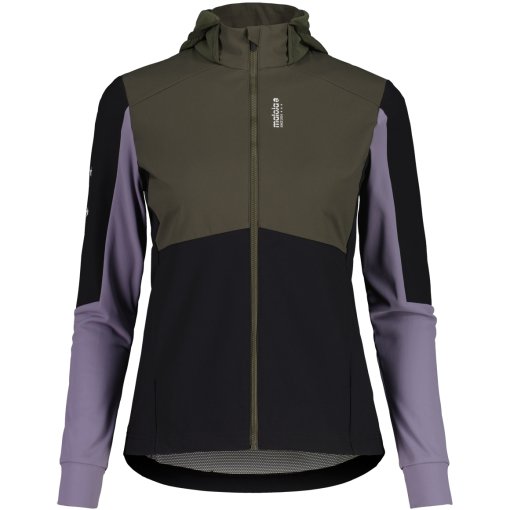 Foto de Maloja Chaqueta Híbrida Mujer - NeshaM. Nordic Softshell - shaded purple multi 1207