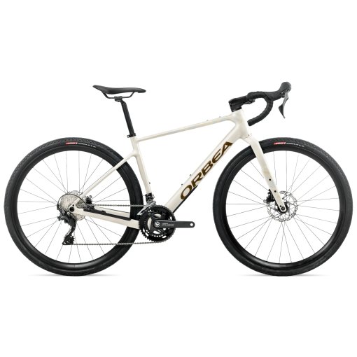 Immagine prodotto da Orbea TERRA H40 - Bicicletta gravel - 2027 - Ivory White - Metallic Olive Green (gloss)
