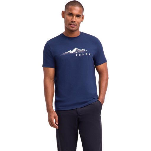 Foto de Falke Camiseta Hombre - TK Graphic - space blue 6116 (38738)
