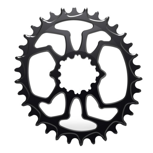 Produktbild von Alugear Spider Narrow Wide Boost Kettenblatt - Oval - für 1x SRAM 3-Loch Direct Mount