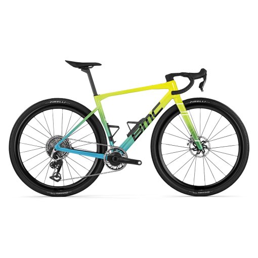 Produktbild von BMC KAIUS 01 ONE - Carbon Gravel Bike - 2026 - Acid Yellow / River Blue
