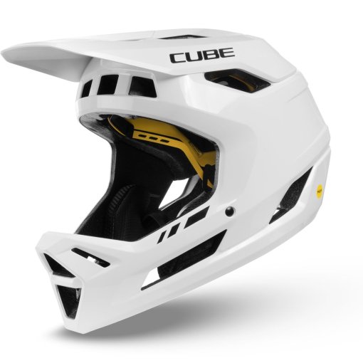 Productfoto van CUBE DESCENDER Integraalhelm - wit | X Actionteam