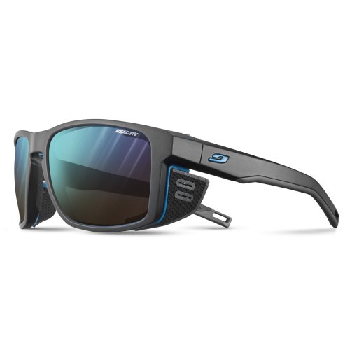 Foto de Julbo Gafas de Sol - Shield - Black/Black - Blue Flash Reactive 2-4
