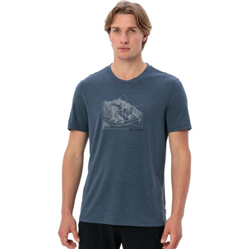 Photo produit de Vaude T-shirt Homme - Tekoa III - dark sea/dark sea