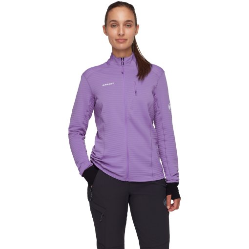 Produktbild von Mammut Taiss Light Midlayer Jacke Damen - lavandin-schwarz