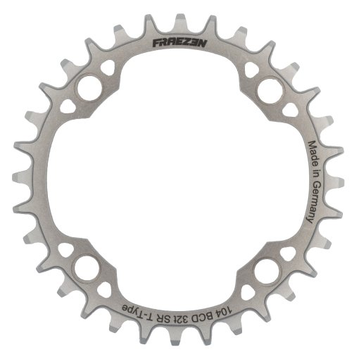 Foto de Fraezen Plato MTB BLATT | SRAM T-Type | 104mm - plata