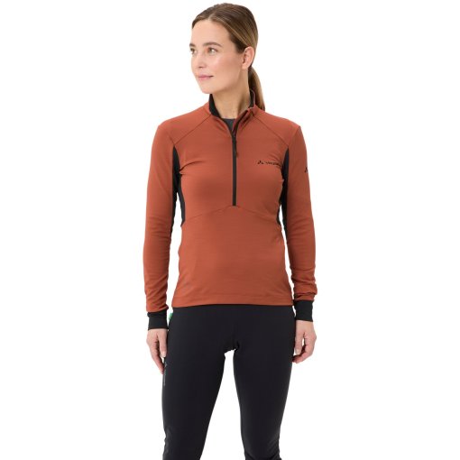 Foto de Vaude Maillot de Manga Larga Mujer - Kuro Halfzip - buckeye