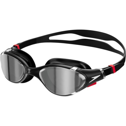 Produktbild von Speedo Futura Biofuse Flexiseal Mirror Schwimmbrille - schwarz/chrome