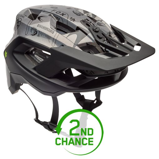 Produktbild von FOX Speedframe Pro MIPS Helm - Lunar SE - schwarz - B-Ware