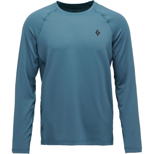 Immagine prodotto da Black Diamond Maglia a Maniche Lunghe Uomo - Alpenglow Crew - Creek Blue