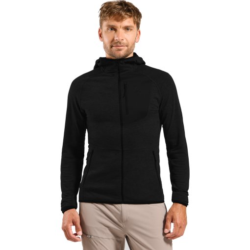 Foto de Odlo Mid Layer con Capucha Hombre - Ascent - negro