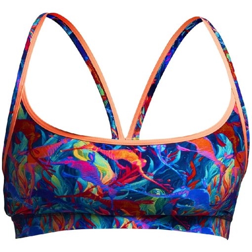 Picture of Funkita Sports Eco Bikini Top Women - Weedy One