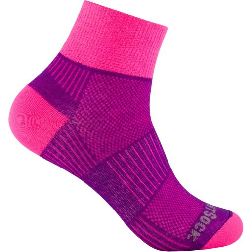 Foto de WRIGHTSOCK Calcetines Doble Capa - Coolmesh II Quarter - plum-pink - 805-64