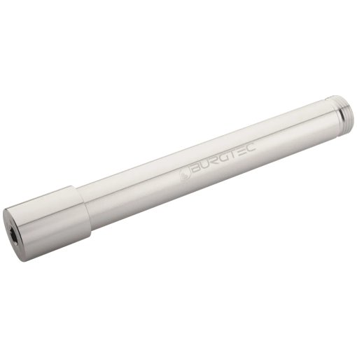 Produktbild von Burgtec Steckachse - vorn | 20x110mm Boost | 141mm | für Öhlins DH38 - rhodium silver