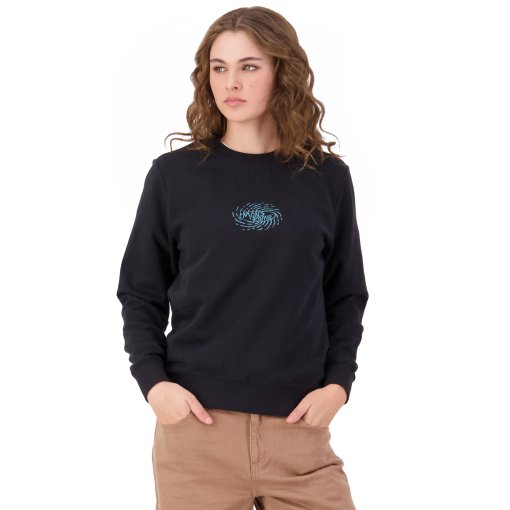 Picture of Mons Royale Inversion Merino Crew Women - black