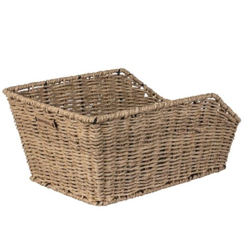 Produktbild von Basil Cento Rattan Look Fahrradkorb 35L - braun