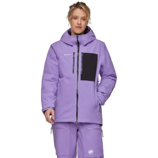 Foto de Mammut Chaqueta Térmica Hardshell con Capucha Mujer - Stoney - lavandin-black