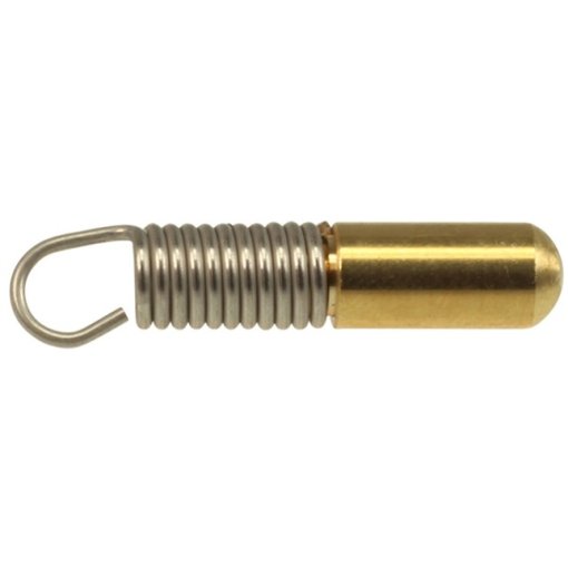Foto van Crane Bell Co. Replacement Brass Spring Striker voor Mini Karen Fietsbel - gold