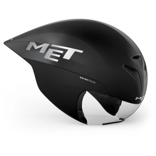 Foto de MET Casco Aero - Drone Wide Body II - Black Metallic/Glossy