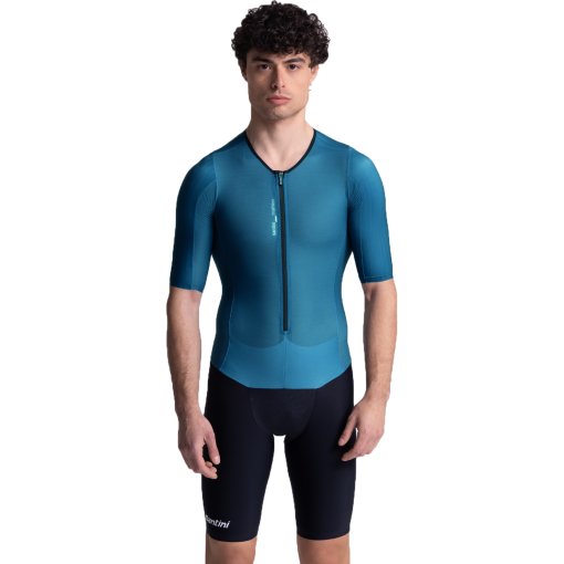 Foto de Santini Riel Traje de triatlón para hombres 6T780IMGMVR05 - grigio asfalto GR