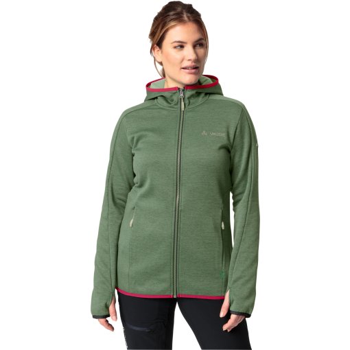 Foto de Vaude Chaqueta con Capucha Mujer - Valsorda Fleece - willow green