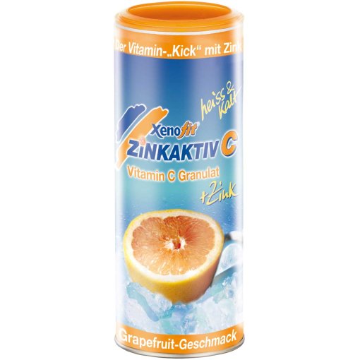 Foto de Xenofit Gránulos de Bebida de Vitamina C + Zinc - Zinkaktiv C Pomelo - 270g