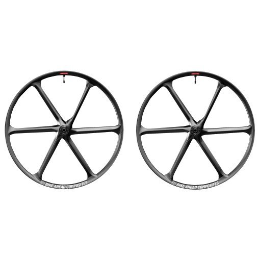 Foto de bike ahead composites Juego de Ruedas - 29&quot; - BITURBO X | Carbono | Clincher | 6-Agujeros | 15x110mm / 12x148mm - Shimano HG