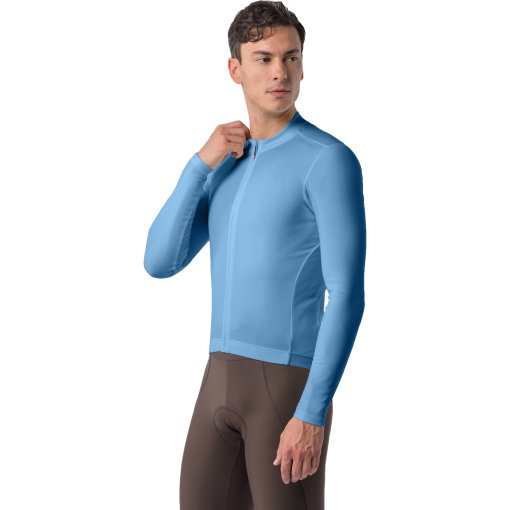Produktbild von Castelli Espresso Thermo 2 Langarmtrikot Herren - metallic blue 451