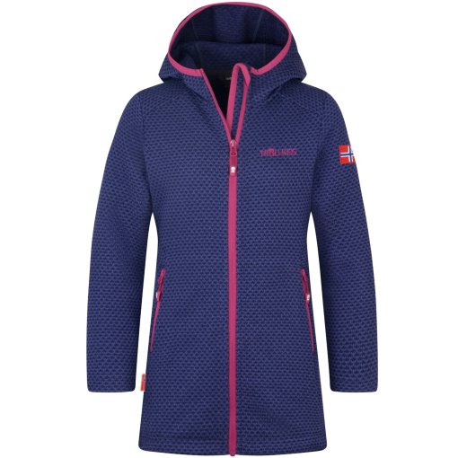 Foto de Trollkids Abrigo Niña - Jondalen - Deep Violet/Bright Berry