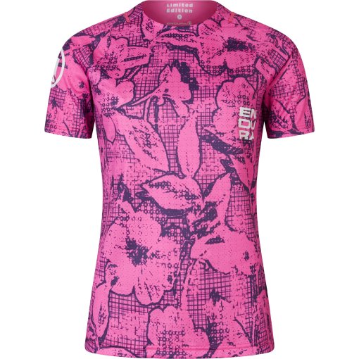 Foto de Endura Camiseta de Manga Corta Mujer - Grid Floral Ltd Printed - pink pop